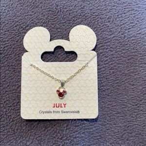 Disney birthstone necklace
